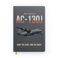 Thumbnail for AC-130J Ghostrider design on gray notebook