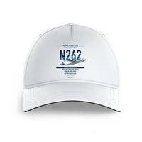 Thumbnail for Nord 262A design on white printed hat