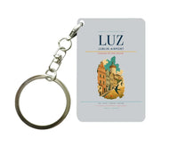Thumbnail for Lublin Airport (LUZ) design on light gray key chain