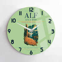 Thumbnail for Alta Airport ALF Wall-Clock No-Frame - Light Green
