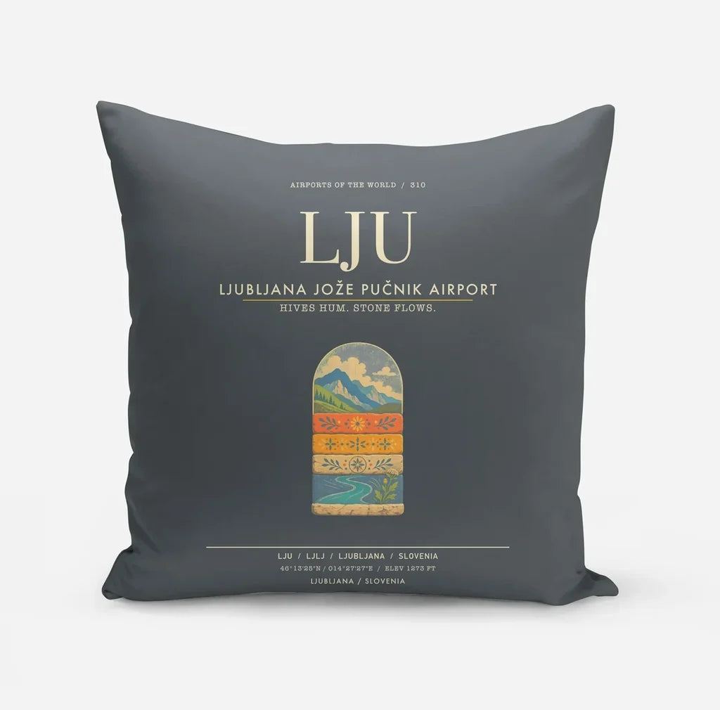 Ljubljana Joze Pucnik Airport LJU - Gray