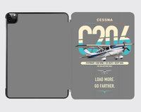 Thumbnail for Cessna 206 Stationair design on gray ipad tablet case