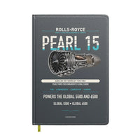 Thumbnail for PEARL 15 design on gray notebook