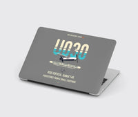 Thumbnail for Airbus U030 Flexrotor design on gray MacBook case