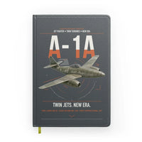 Thumbnail for Messerschmitt Me 262A-1a design on gray notebook