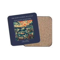 Thumbnail for The Dawn Patrol Of Gulls - Designed Coasters design on navy blue 1-piece