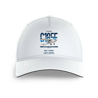 Thumbnail for Cessna A185F Skywagon design on white printed hat