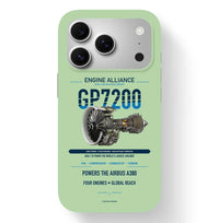 Thumbnail for GP7200 Case design on light green iphone case