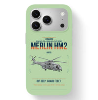 Thumbnail for Leonardo AW101 Merlin HM2 design on light green magsafe iphone case, for iPhone 17 Pro