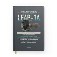 Thumbnail for CFM LEAP-1A design on gray notebook