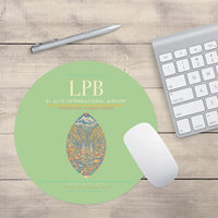 Thumbnail for El Alto International Airport LPB Mouse-Pad Round - Light Green