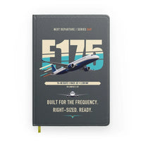 Thumbnail for Embraer E175 design on gray notebook