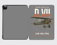 Thumbnail for Fokker D.VII design on gray ipad tablet case