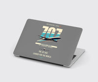 Thumbnail for Boeing 707-320C design on gray MacBook case