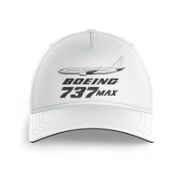 Thumbnail for The Boeing 737Max printed hat - white