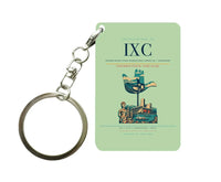 Thumbnail for Shaheed Bhagat Singh International Airport IXC — Chandigarh Key Chain design on light green key chain