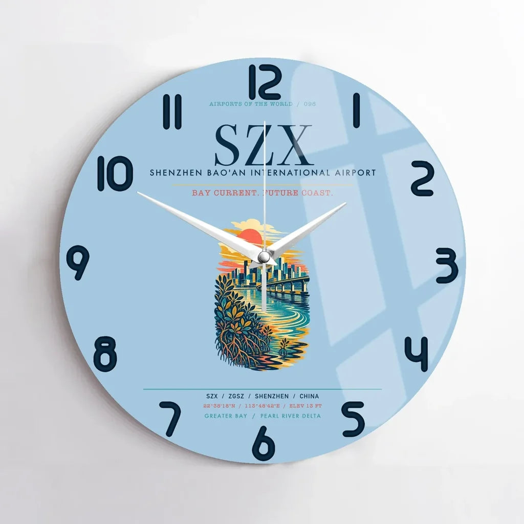 Shenzhen Bao'an International Airport SZX - Blue