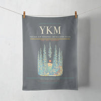 Thumbnail for Yakima Air Terminal (McAllister Field) (YKM) design on gray towel