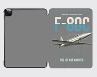 Thumbnail for F-80C Shooting Star design on gray ipad tablet case