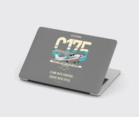 Thumbnail for Cessna 175 Skylark design on gray MacBook case