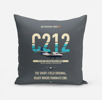 Thumbnail for CASA C-212-100 Aviocar design on gray pillow