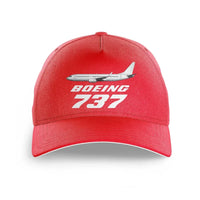 Thumbnail for The Boeing 737 printed hat - red