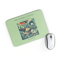 Thumbnail for VINTAGE G4276 - The Iceberg Channel - Designed Mouse Pads design on lightgreen rectangle