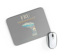 Thumbnail for Manas International Airport (FRU) design on gray rectangle mouse pad