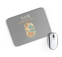 Thumbnail for Narathiwat Airport (NAW) design on gray rectangle mouse pad