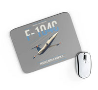 Thumbnail for F-104C Starfighter design on gray rectangle mouse pad