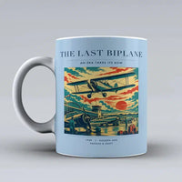 Thumbnail for VINTAGE G4054 - The Last Biplane - Ceramic Mug design on lightblue