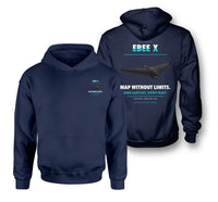Thumbnail for AgEagle eBee X design on navy blue hoodie