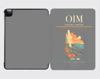 Thumbnail for Oshima Airport (OIM) design on gray ipad tablet case