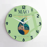 Thumbnail for Manaus - Eduardo Gomes International Airport MAO Wall-Clock No-Frame - Light Green