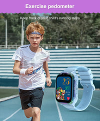 Thumbnail for Smart watch with DH20 Children's Smart Watch: Full Netcom 4G, Video Calls, GPS Tracking & SIM Card Support for Students dial