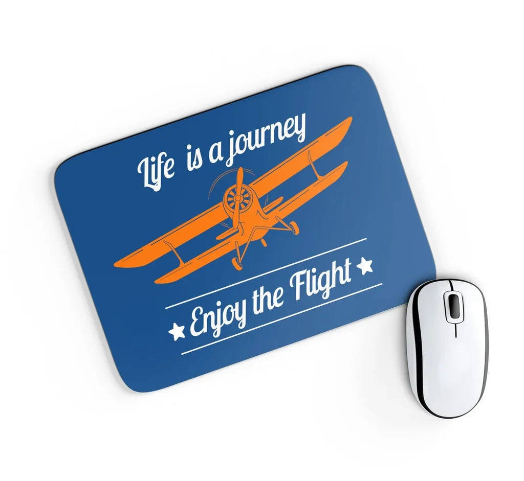 Life is a journey Enjoy Mouse Pad - view 2