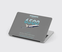Thumbnail for Bombardier Global 6500 design on gray MacBook case
