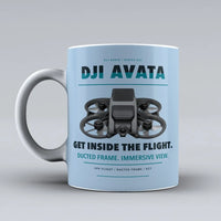 Thumbnail for Avata Mug design on light blue dji