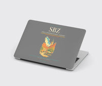 Thumbnail for Sibiu International Airport (SBZ) design on gray MacBook case