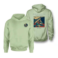 Thumbnail for VINTAGE G4533 - The Shelter Under The Stairs - Double-Side Hoodie design on lightgreen double side