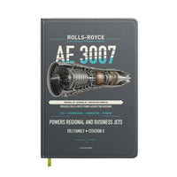 Thumbnail for AE 3007 design on gray notebook