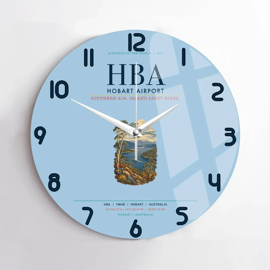 Hobart Airport HBA - Blue
