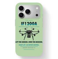 Thumbnail for Inspired Flight IF1200A Case design on light green iphone case