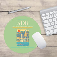 Thumbnail for Izmir Adnan Menderes Airport ADB Mouse-Pad Round - Light Green