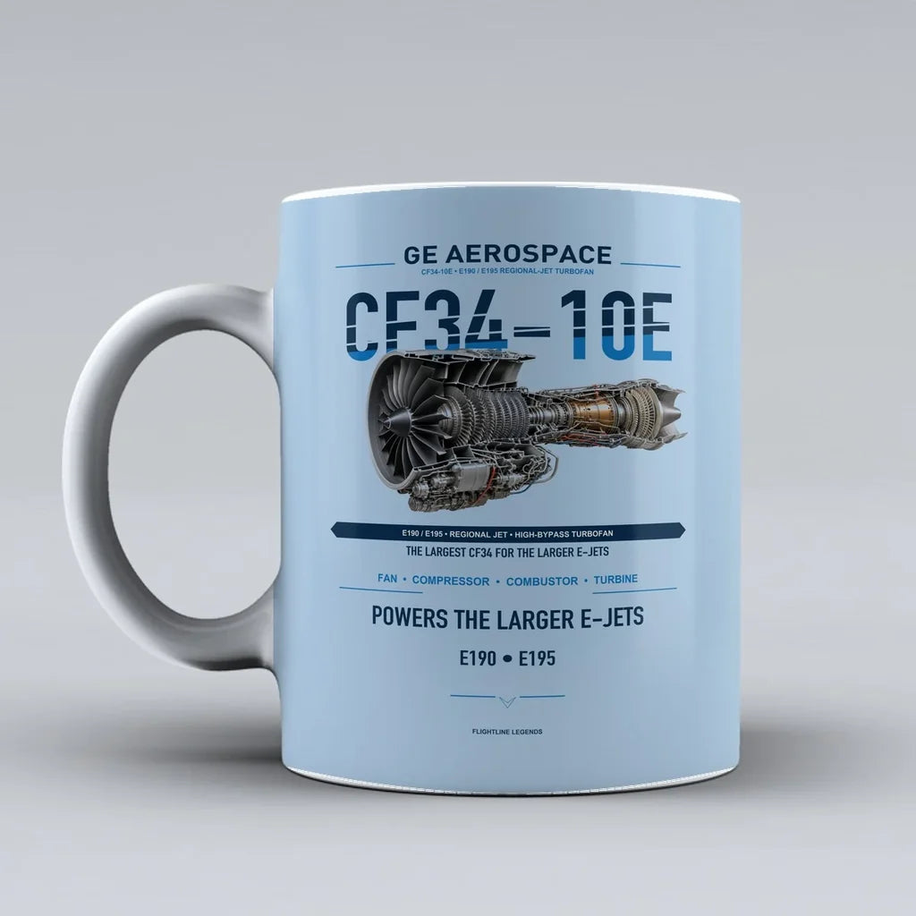 Mug design on light blue cf34 10e