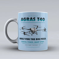 Thumbnail for Agras T40 Mug design on light blue dji