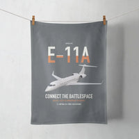Thumbnail for E-11A BACN design on gray towel