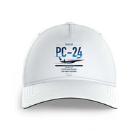 Thumbnail for Pilatus PC-24 design on white printed hat