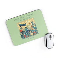 Thumbnail for VINTAGE G4384 - The Spotters' Notebook - Designed Mouse Pads design on lightgreen rectangle