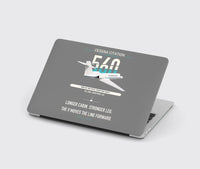 Thumbnail for Cessna Citation 560 - Citation V design on gray MacBook case